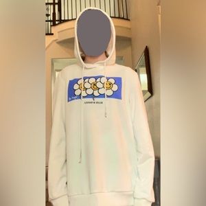 What hoodie with flowers that says believe in yourself at the bottom